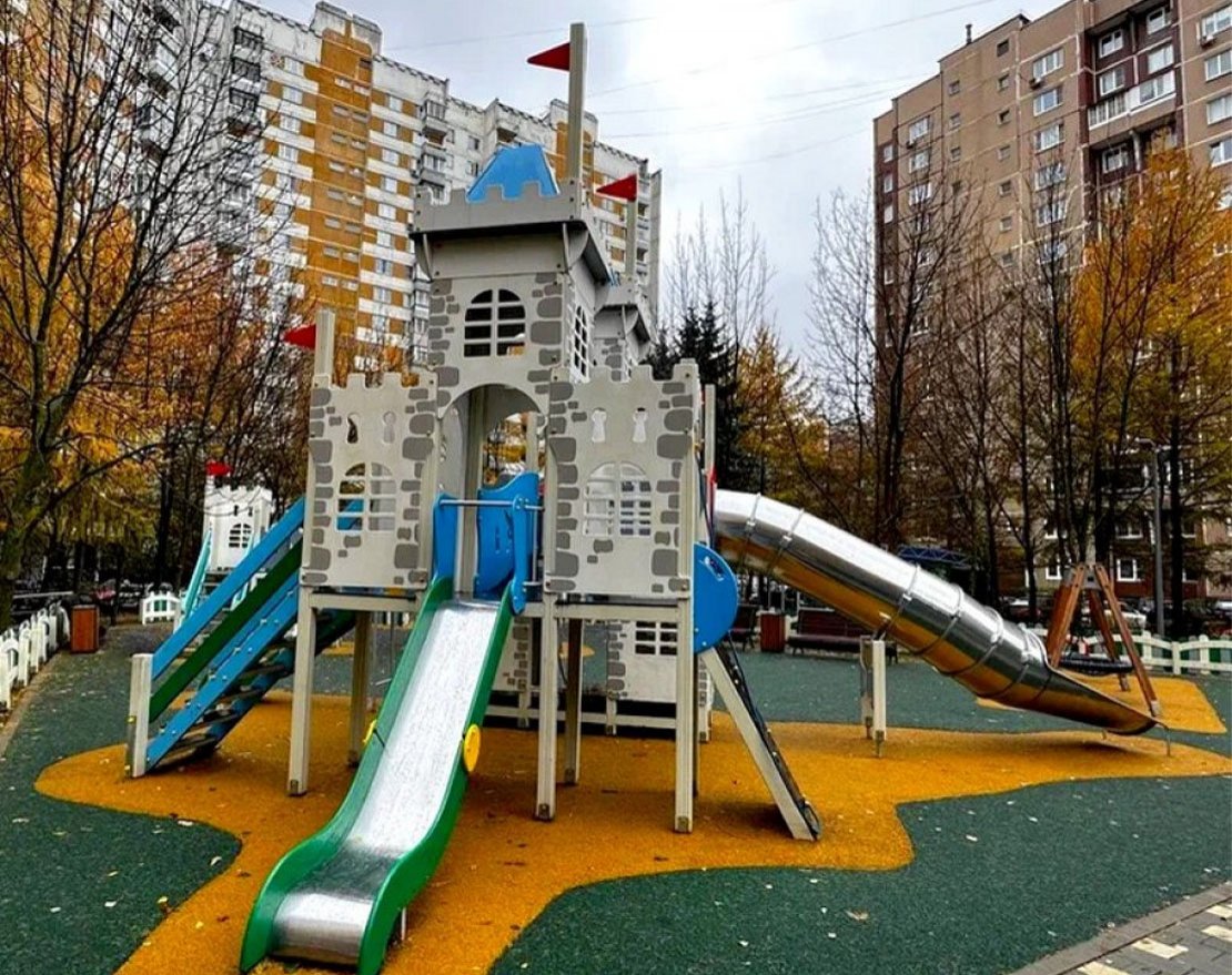 Уличный ДСК Фэнтези замок 1 - вид 3