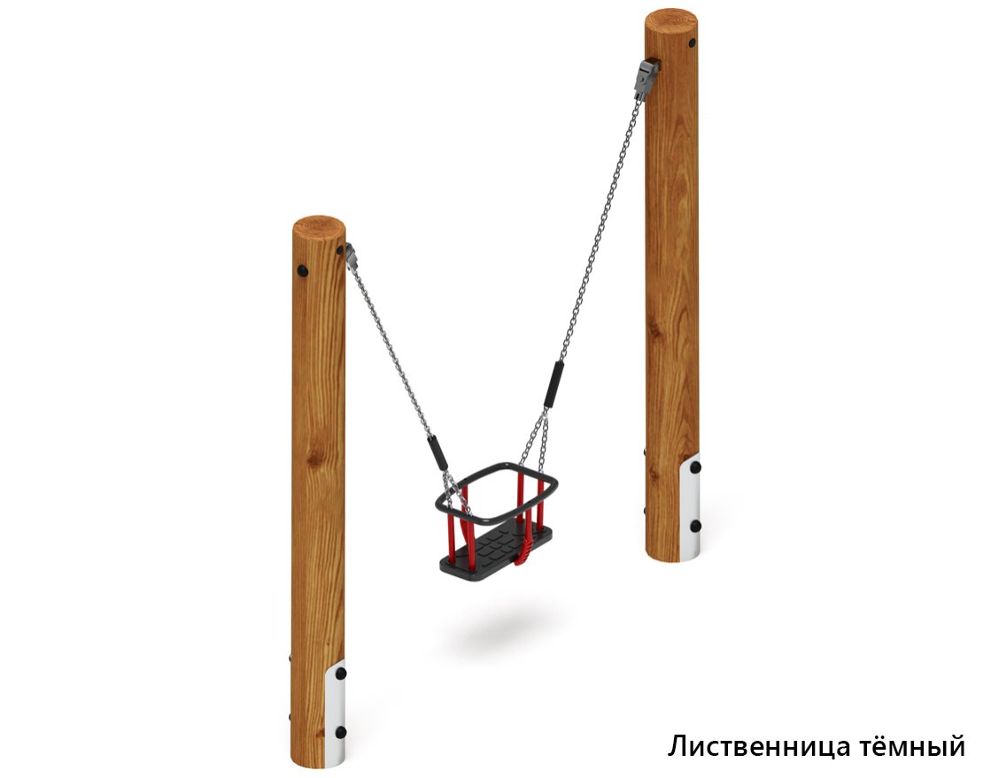 Качели Единство (лиственница) 6 - вид 3