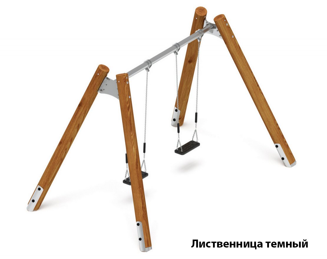 Качели Единство (лиственница) 10 - вид 1