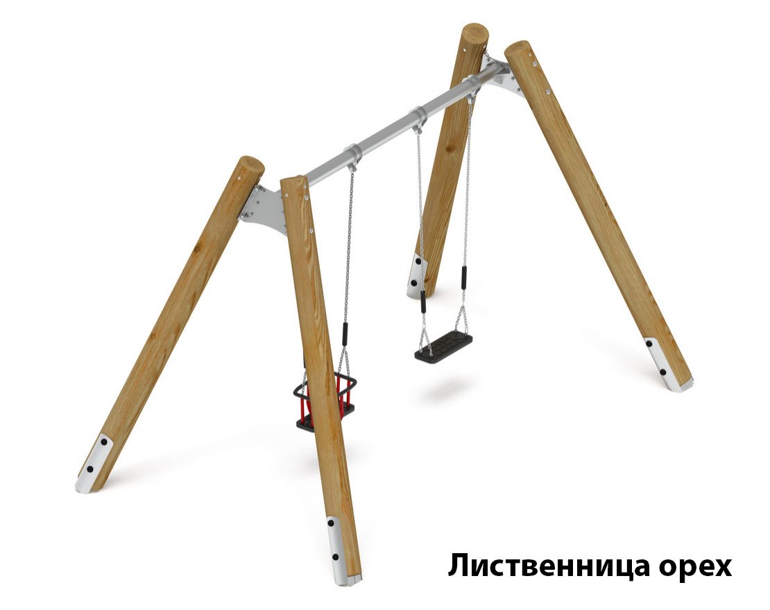 Качели Единство (лиственница) 2 - вид 2